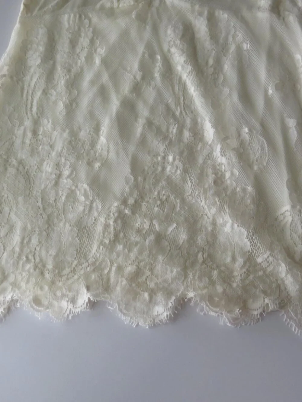 Vintage Italian Cream Lace United Colors of Benetton Camisole, Made in Italy, 20